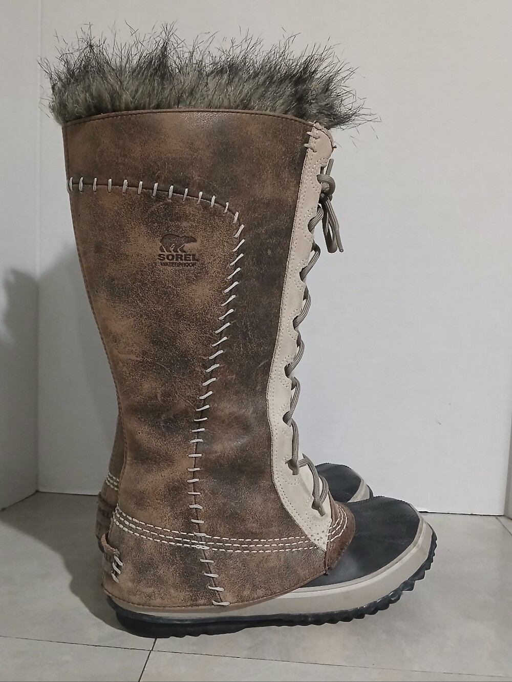 Sorel Cate the Great Tall Winter Waterproof Boots Women's Size: 6